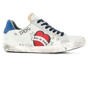 ZADIG & VOLTAIRE printed sneakers